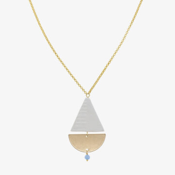 Collana con  barca a vela