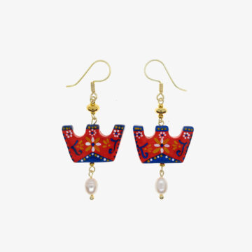 Cart sides earrings