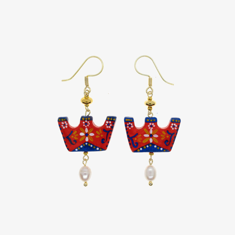 Cart sides earrings