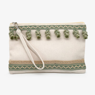 Pochette stile coffa_verde