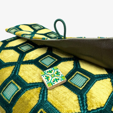 Pochette riquadri verdi - immagine 3