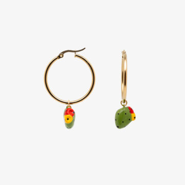 Prickly pear hoops
