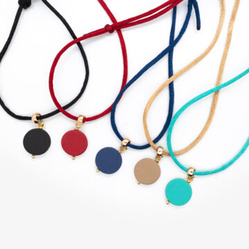 Collana coda di topo blu - immagine 4