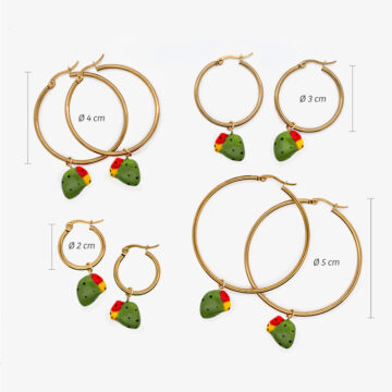 Prickly pear hoops - Image 2